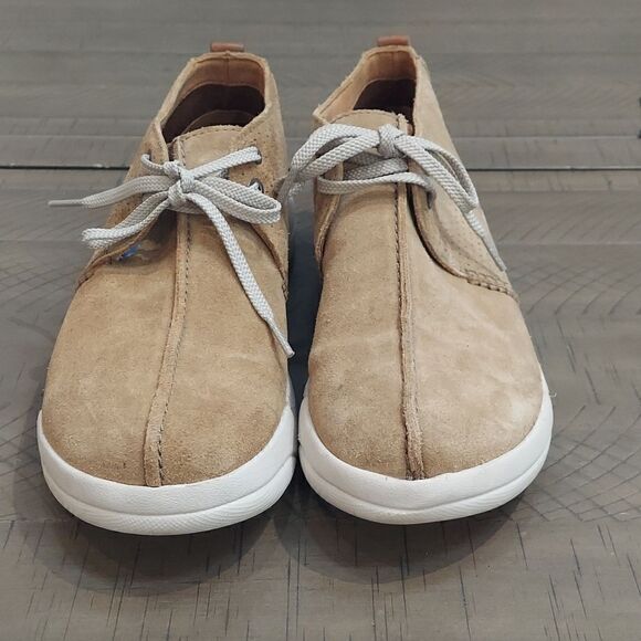 Clarks Driftway Seam Dark Sand Suede Chukka Boot Sz 10.5M main image 4